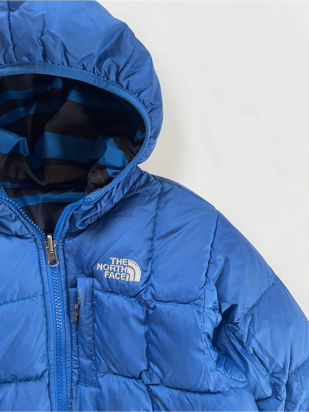 THE NORTH FACE EUC 75% Goose Down Reversible Hooded Winter Puffer Jacket